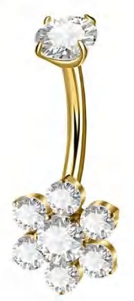 Navel Jewelry FT-T-NV082