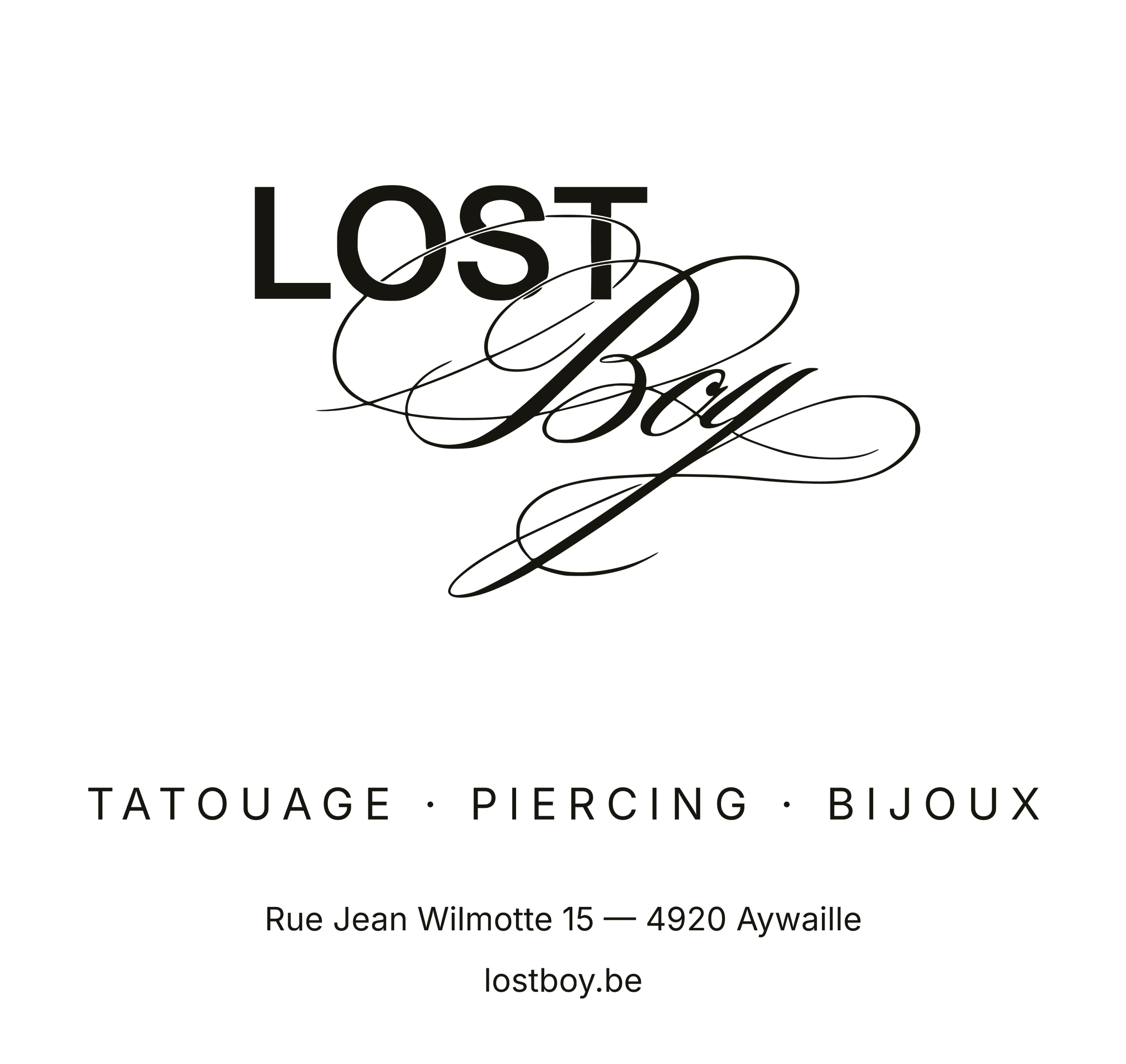 Cabine de soin du studio Lostboy à Aywaille