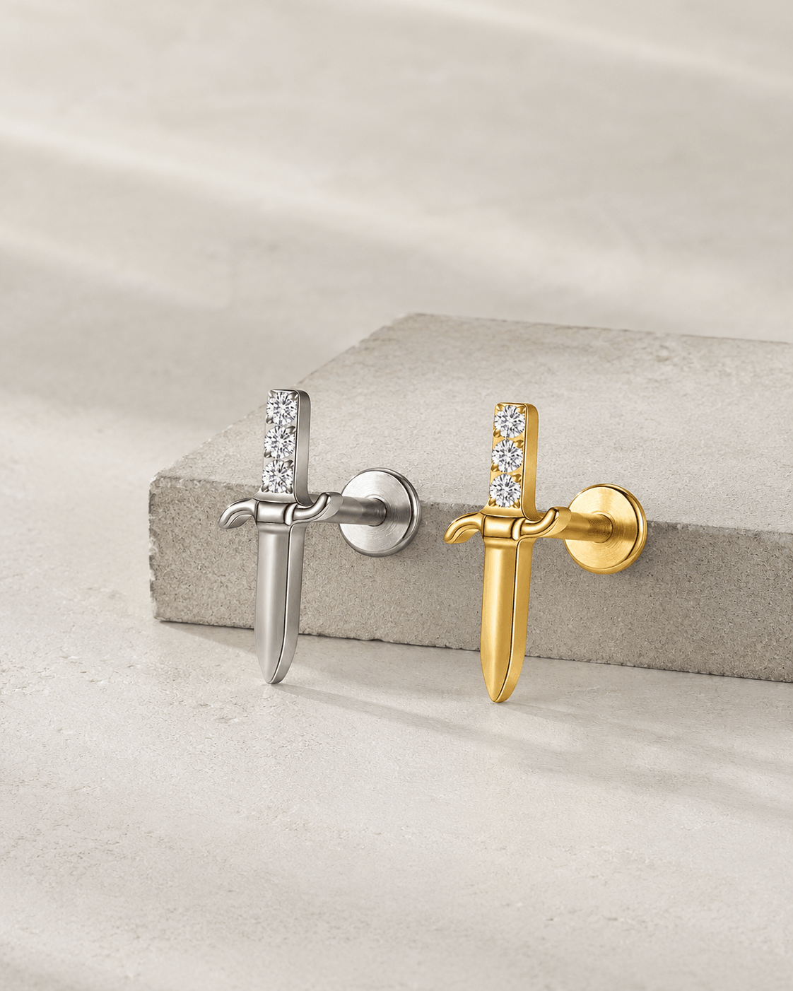 Bijou de piercing en titane haut de gamme